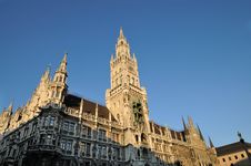 Munich City Hall Stock Photo