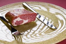 Raw Meat On A Plate Stock Image Raw Meat On A Plate Stock Image