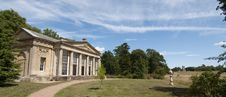 The Folly & Church At Croome Park Royalty Free Stock Photo
