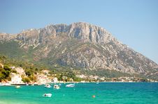 Picturesque View Of Adriatic Coast Of Dalmatia In Stock Photo