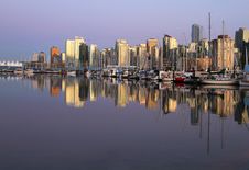 Vancouver Evening , Canada Royalty Free Stock Image Vancouver Evening , Canada Royalty Free Stock Image