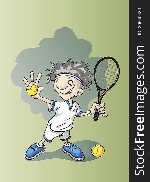 Sports meets in tennis.
Play tennis on the nature. Have a rest.