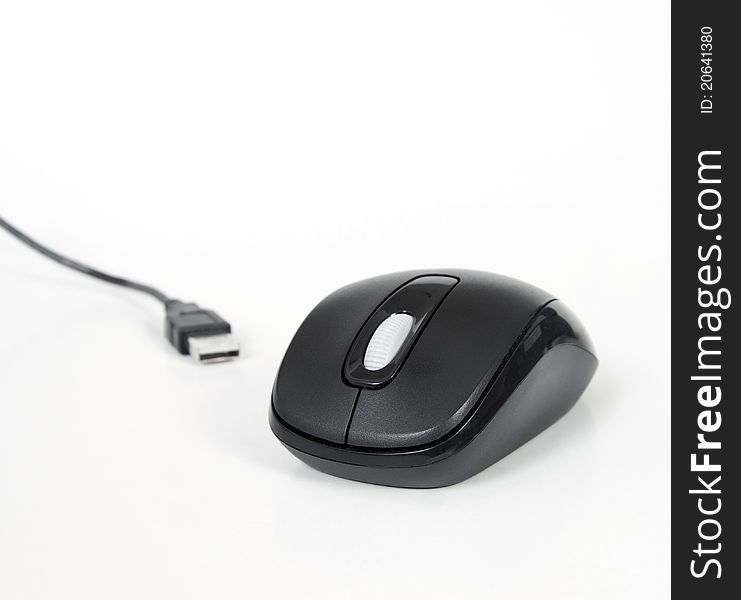 Wireless mouse and cable usb