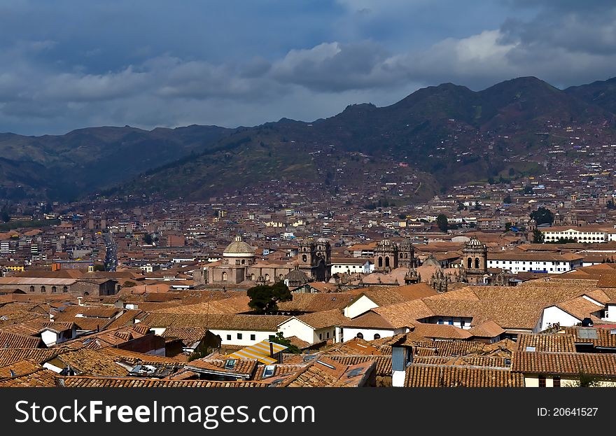 Cusco cityscape