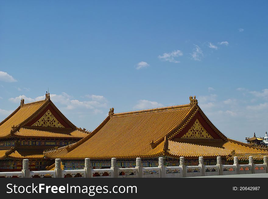 Palace in The Forbidden City, Beijing