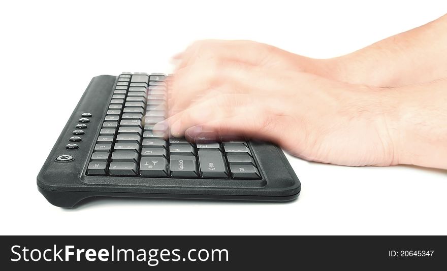 Fast Typing on computer Keyboard