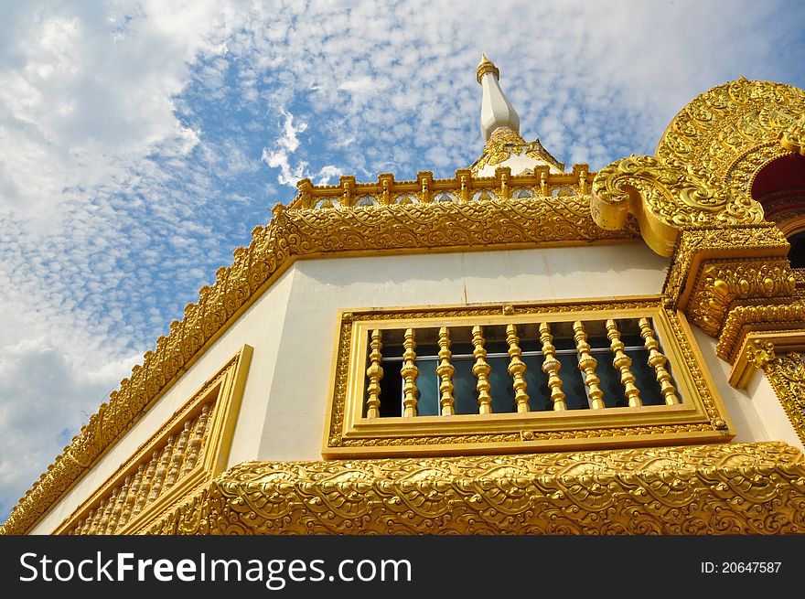 Phra Mahachedi Chai Mongkhon Temple,Roi-Et Province, Thailand