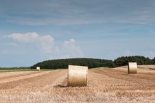 Straw Bales Stock Photography Straw Bales Stock Photography