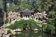 China Garden, Beihai Park ,Beijing Royalty Free Stock Photography China Garden, Beihai Park ,Beijing Royalty Free Stock Photography