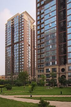 Apartment Building Royalty Free Stock Photography Apartment Building Royalty Free Stock Photography