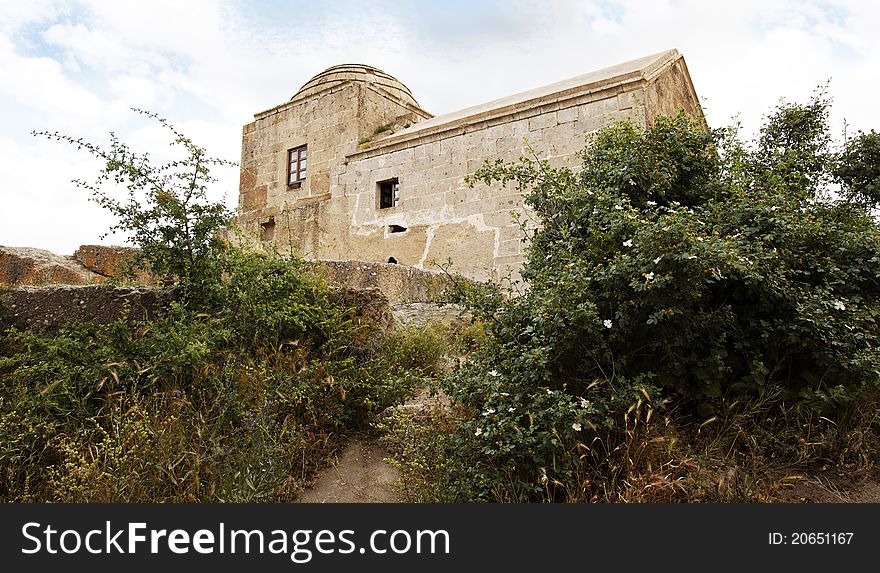 Dis-used Limestone Church In Cappadocia