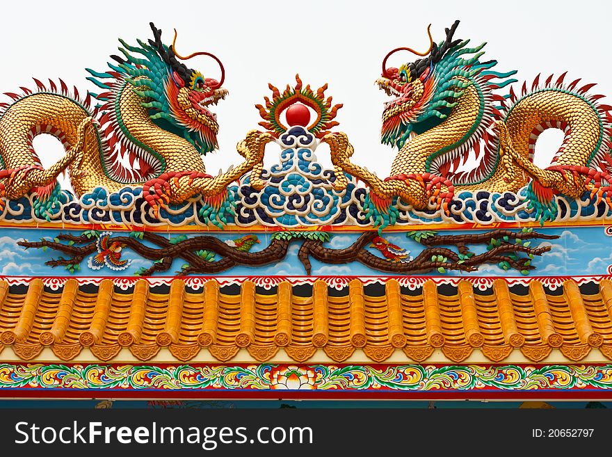 Chinese Style Roof Decration