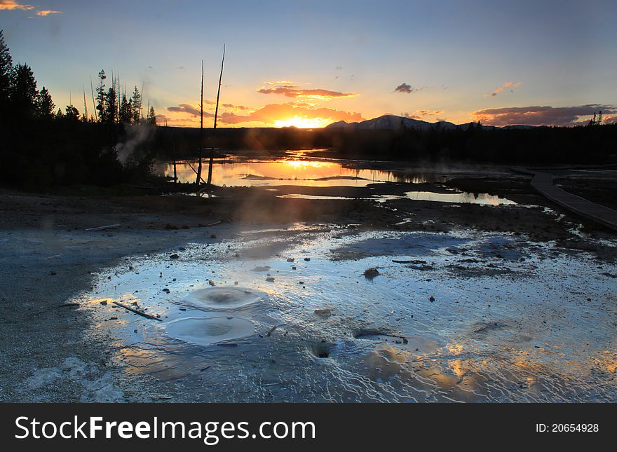 Norris Geyser Basin