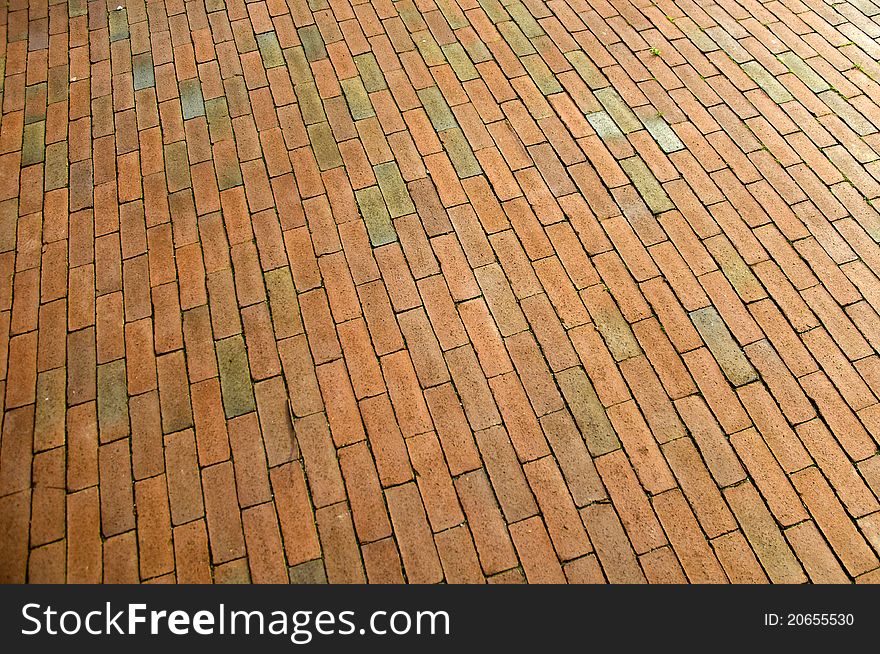Slimline thin and rectangle floor tiles at the outside. Slimline thin and rectangle floor tiles at the outside