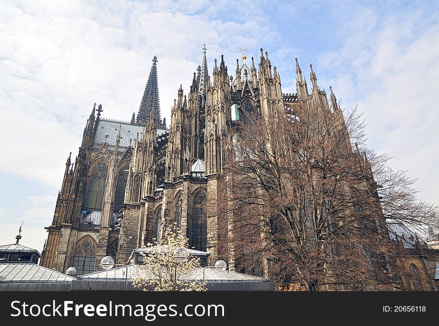 The cologne cathedral in germany