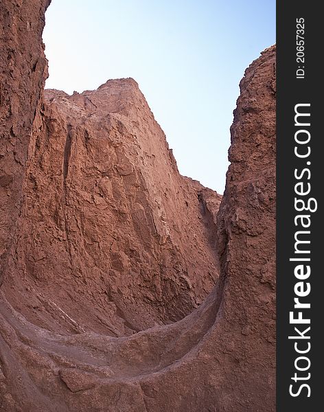 Moon Valley in Atacama desert