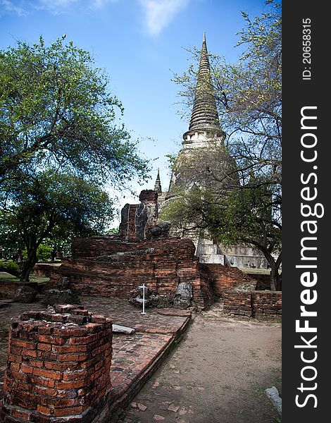 Wat Phra Sri Sanphet of  Ayutthaya3