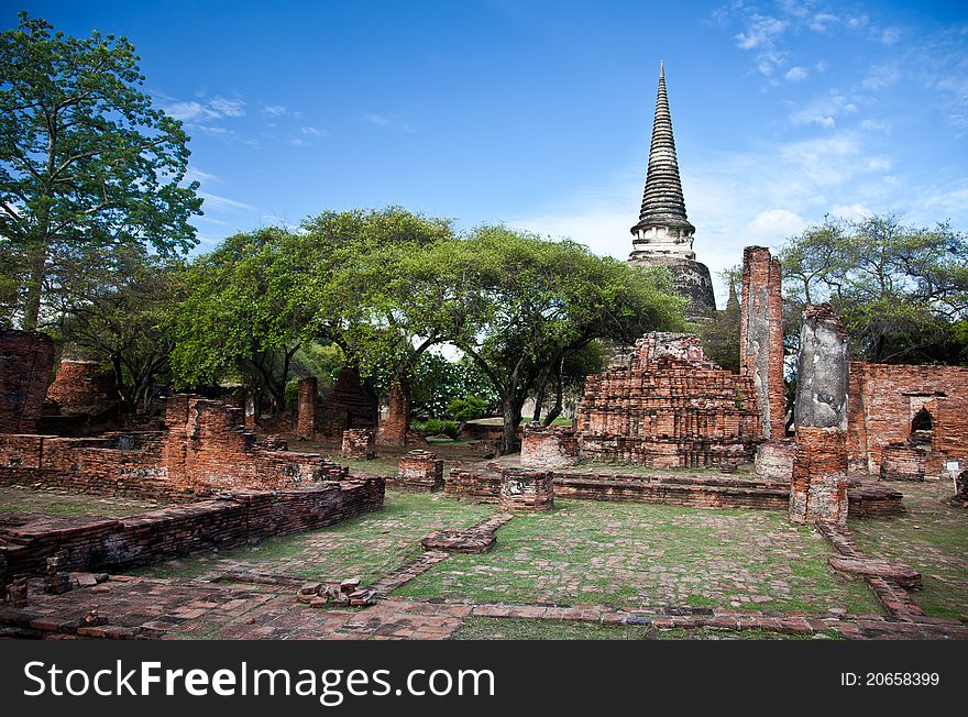 Wat Phra Sri Sanphet Of  Ayutthaya4