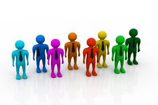 Stand Out From The Crowd Stock Photos Stand Out From The Crowd Stock Photos
