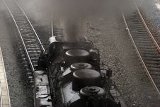 Close-up Steam Train Stock Image Close-up Steam Train Stock Image