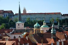 Steeples In Prague Stock Images Steeples In Prague Stock Images