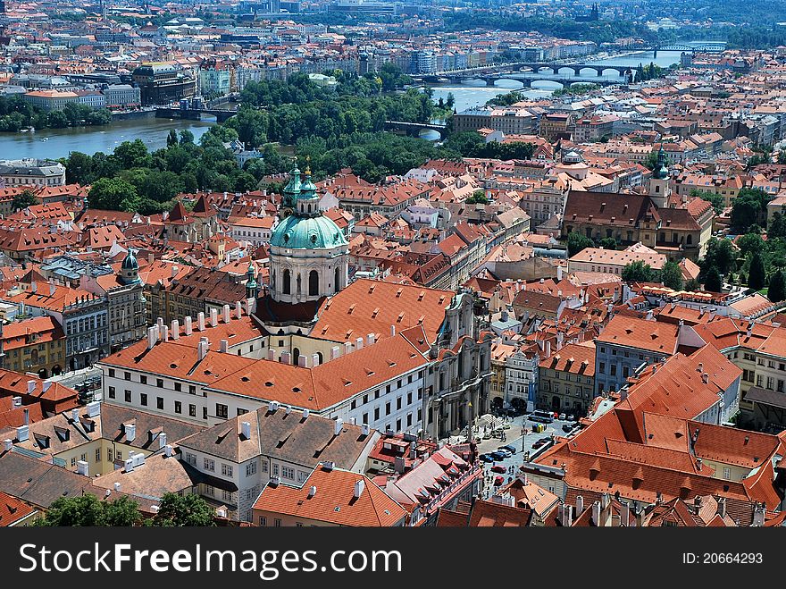 Roofs Of Prague