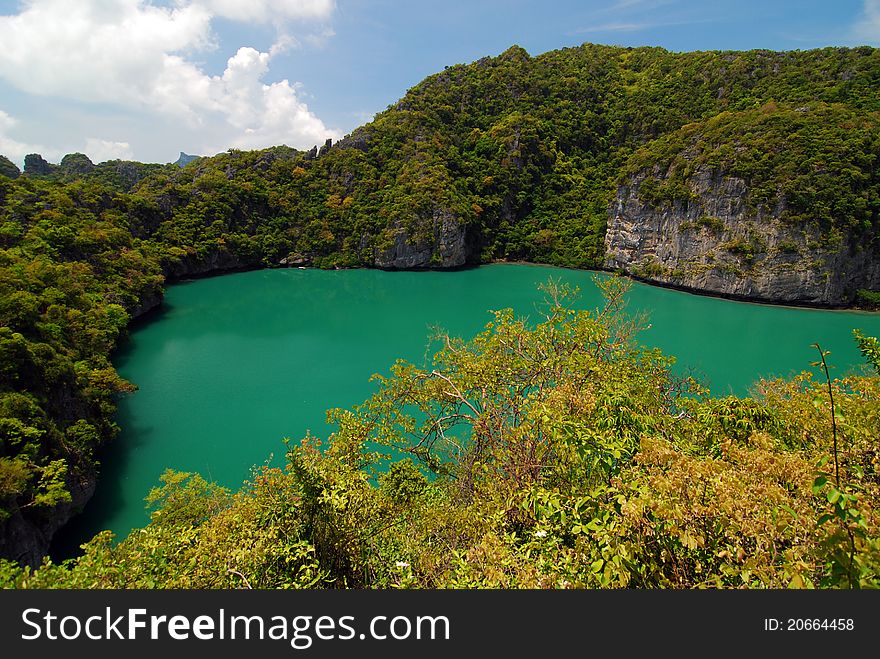 The Inner Sea, Angthong Marine National Park, Thailand. The Inner Sea, Angthong Marine National Park, Thailand