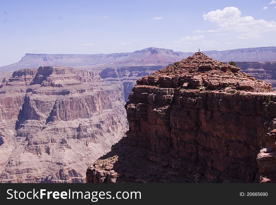 Grand Canyon west rim top