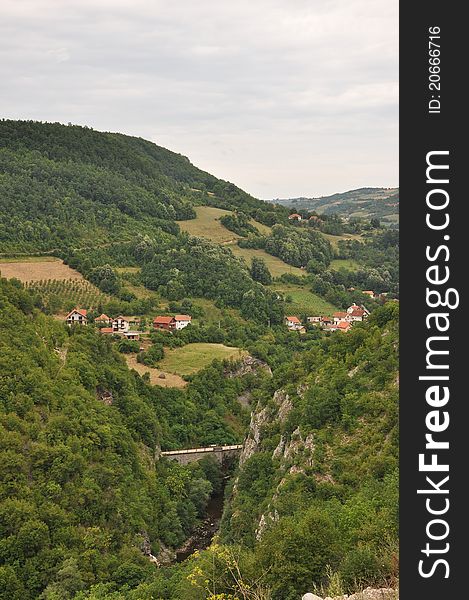 Landscape near Arilje. It´s a city which is situated aproximately 200 kilometres south from Belgrade. Landscape near Arilje. It´s a city which is situated aproximately 200 kilometres south from Belgrade.