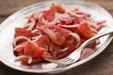 Tomato Salad Royalty Free Stock Photography Tomato Salad Royalty Free Stock Photography