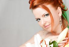 Penetrating Glance Royalty Free Stock Photography Penetrating Glance Royalty Free Stock Photography