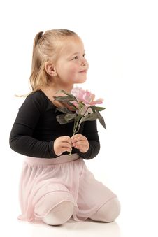 Pretty Ballerina Royalty Free Stock Image