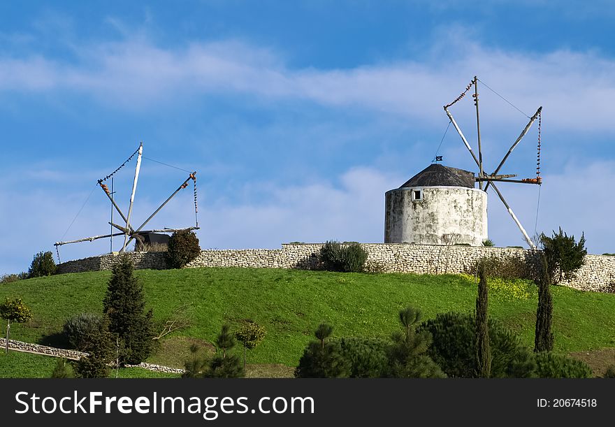 Windmills on a Sunny Day