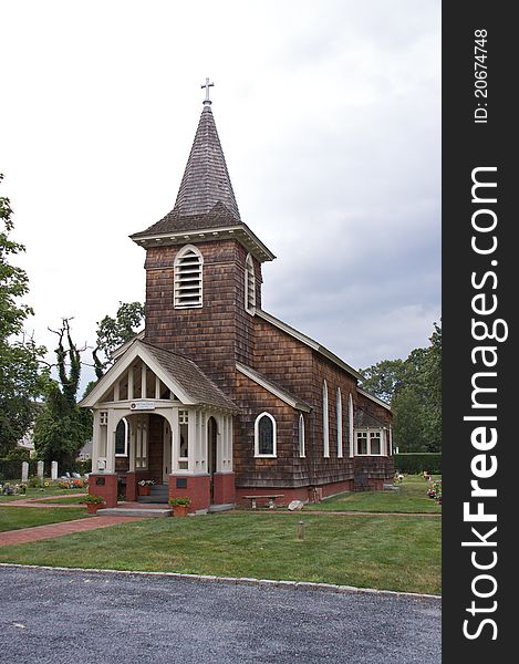 Old Grace Church on Long Island, New York