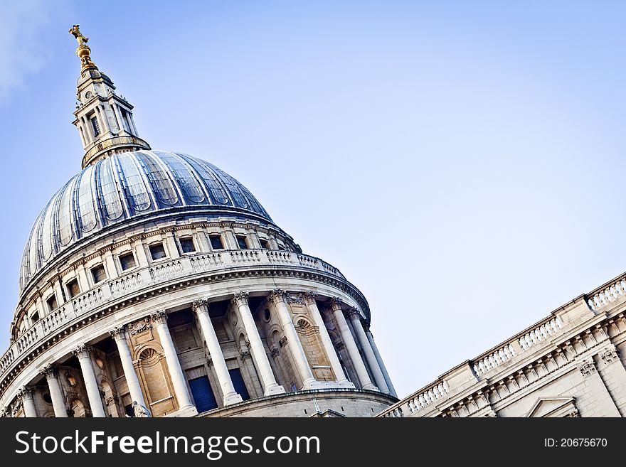 Dome of St Paul's Cathedral, London. Dome of St Paul's Cathedral, London