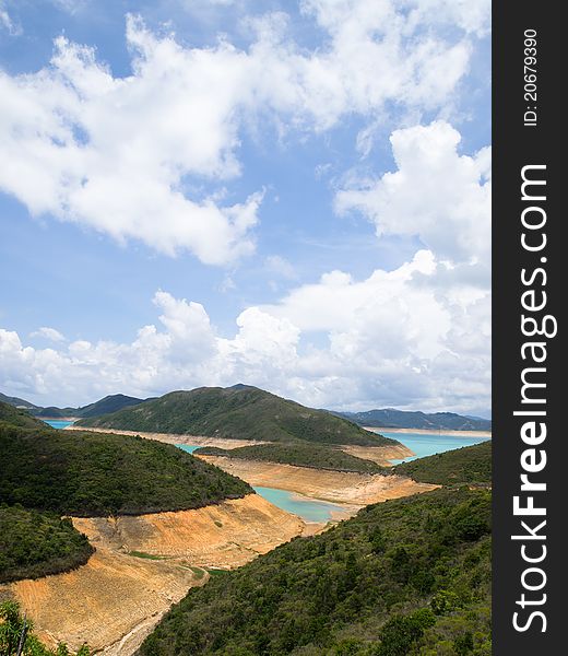 Natural reservoir in Hong Kong West