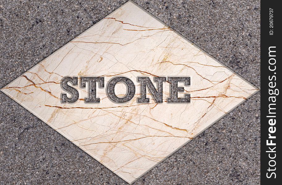 Mix marble and stone decor tiles. Mix marble and stone decor tiles