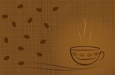 Coffee Theme Background - Cdr Format Royalty Free Stock Photos Coffee Theme Background - Cdr Format Royalty Free Stock Photos
