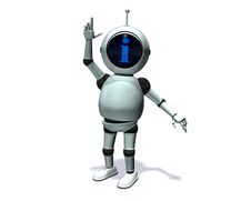 Robot Info Royalty Free Stock Images Robot Info Royalty Free Stock Images