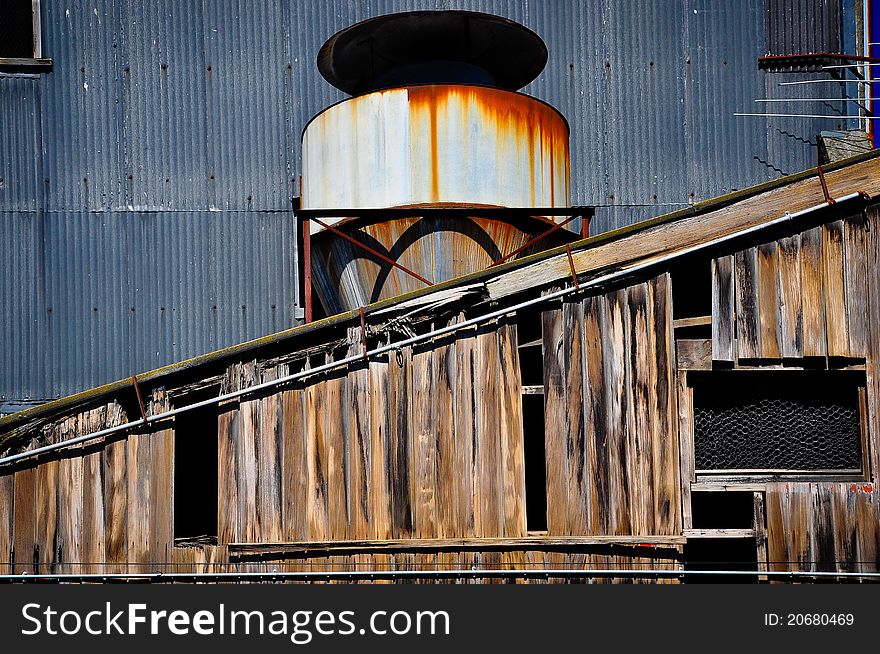 Industrial Vent on Roof