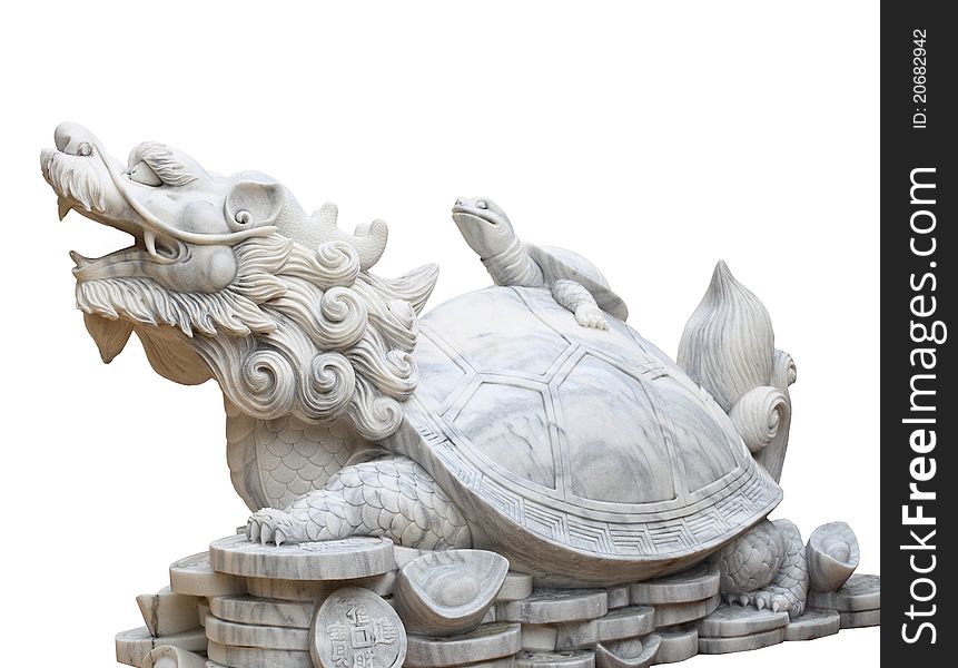 Turtle with dragon head