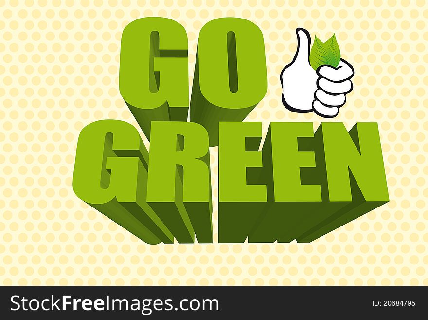 3d Go Green