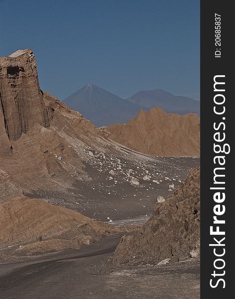 Moon Valley in Atacama desert