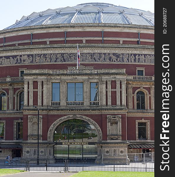 The Royal Albert Hall, London, England.