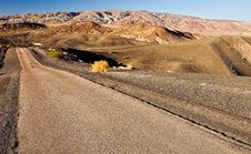 Death Valley Road Stock Photography Death Valley Road Stock Photography