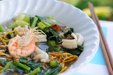 Noodles Seafood Stock Image Noodles Seafood Stock Image