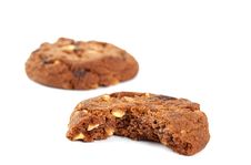 Cookies With Nuts And Chocolate Stock Photography Cookies With Nuts And Chocolate Stock Photography