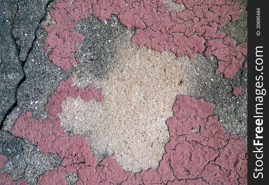 Old grunge brick wall and plaster. Old grunge brick wall and plaster