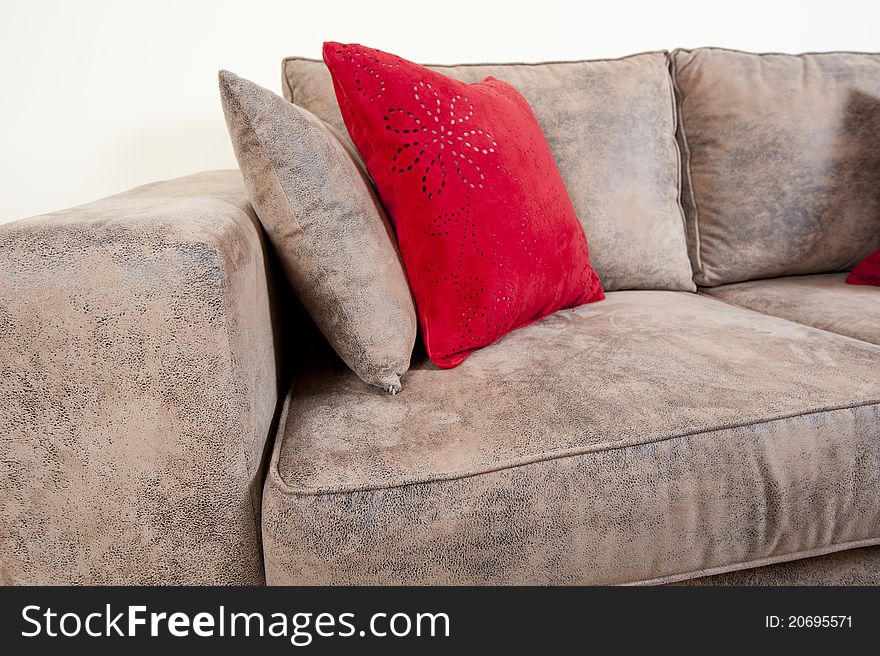 Sofa In A Living Room