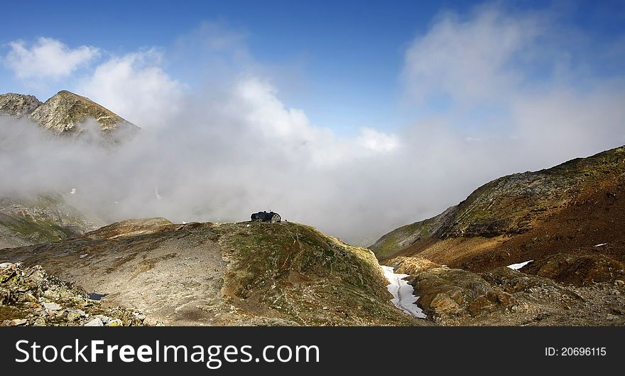 Refuge of the Pyrenees called Bayssellance